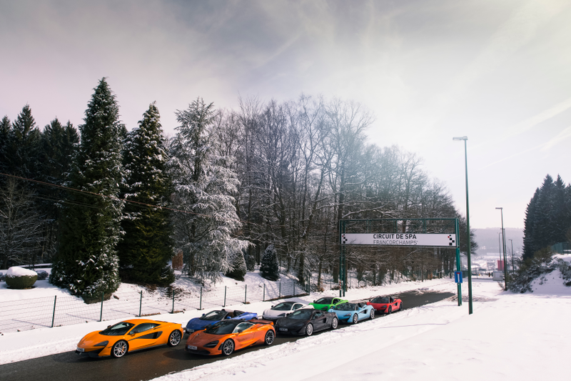 Illustration for article titled A Winter Road Trip In A McLaren Is The Best Way To Make Yourself And Others Happy